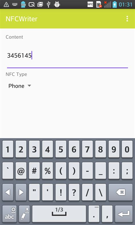 turn android phone into nfc tag|nfc permission android from git.